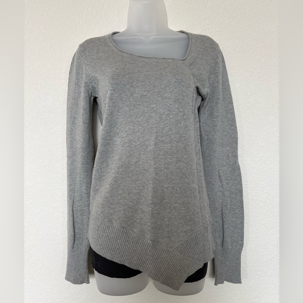 Prana Gray Asymmetrical Women's Sweater